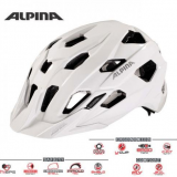 Cyklistická prilba ALPINA Yedon biela, 57-61 cm